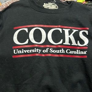 Small gently used gamecocks sweatshirt